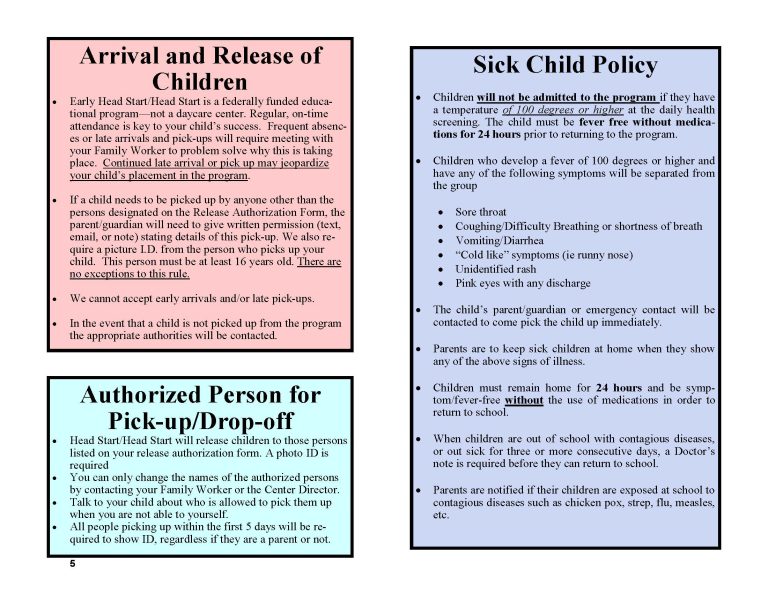FINAL ENGLISH Parent Handbook & Calendar PY2025-2026_Page_05