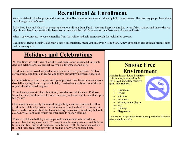 FINAL ENGLISH Parent Handbook & Calendar PY2025-2026_Page_10