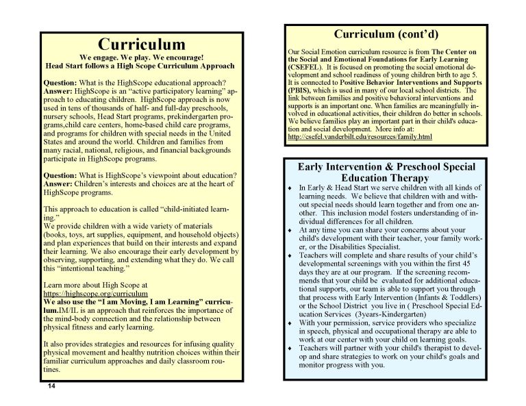 FINAL ENGLISH Parent Handbook & Calendar PY2025-2026_Page_14