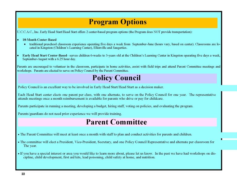 FINAL ENGLISH Parent Handbook & Calendar PY2025-2026_Page_22