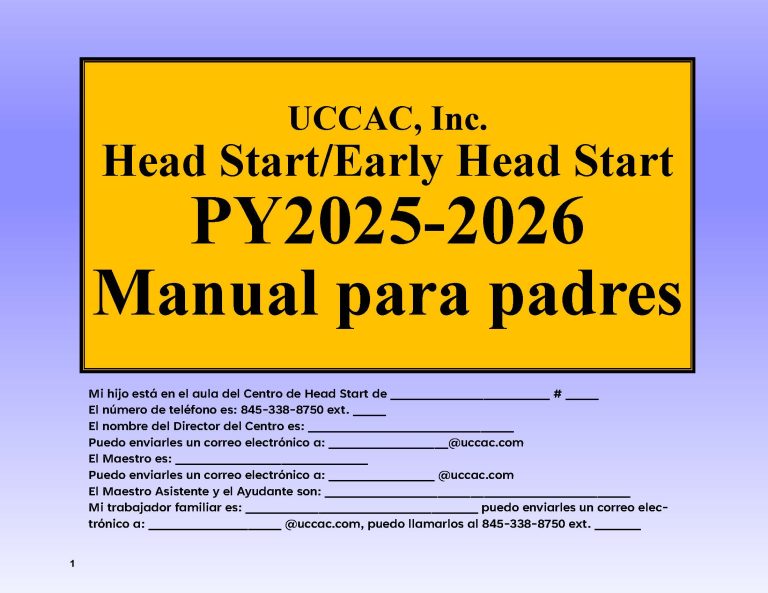 FINAL SPANISH Parent Handbook & Calendar PY2025-2026_Page_01