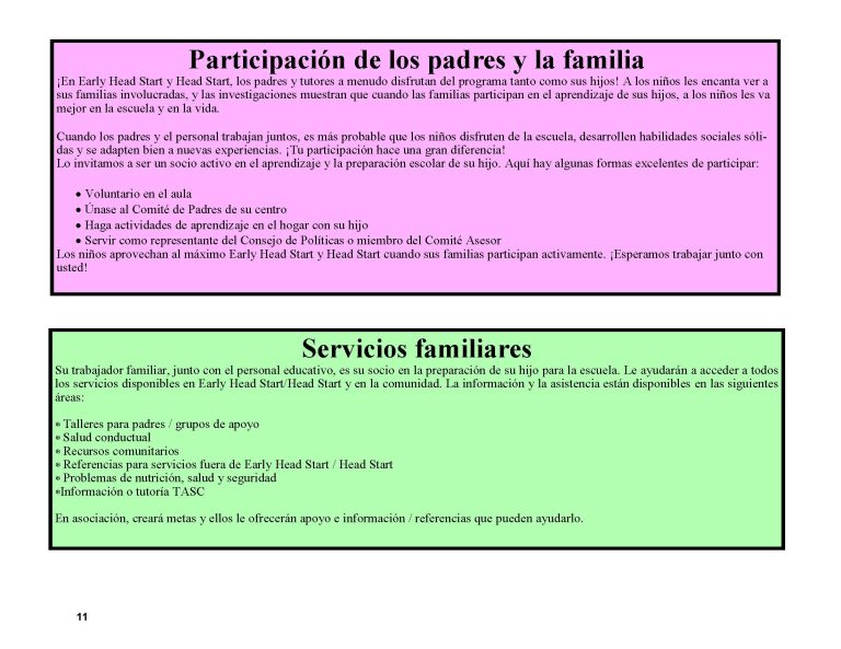 FINAL SPANISH Parent Handbook & Calendar PY2025-2026_Page_11